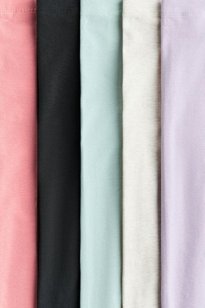 5-pack jersey leggings