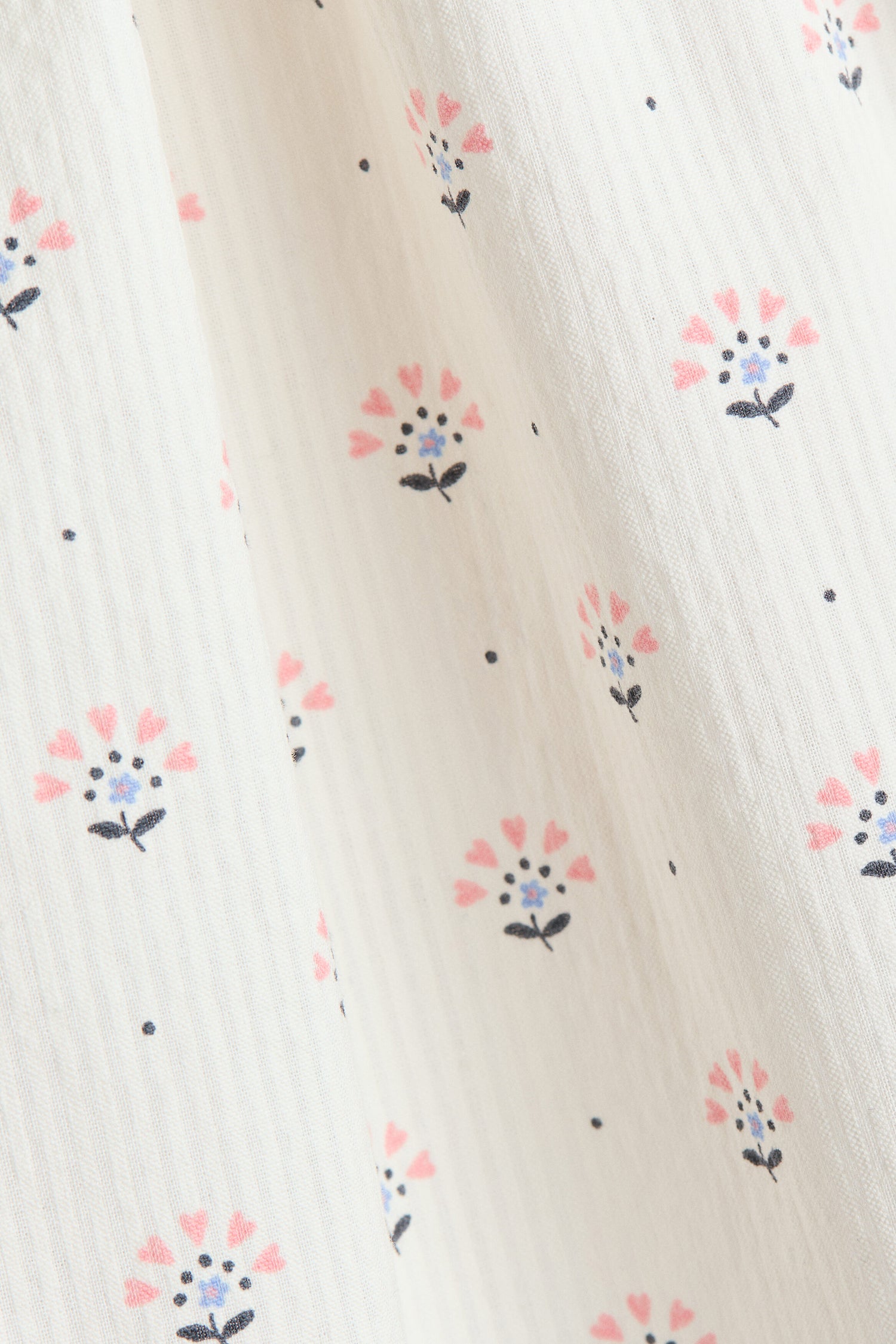 Printed empire-line dress