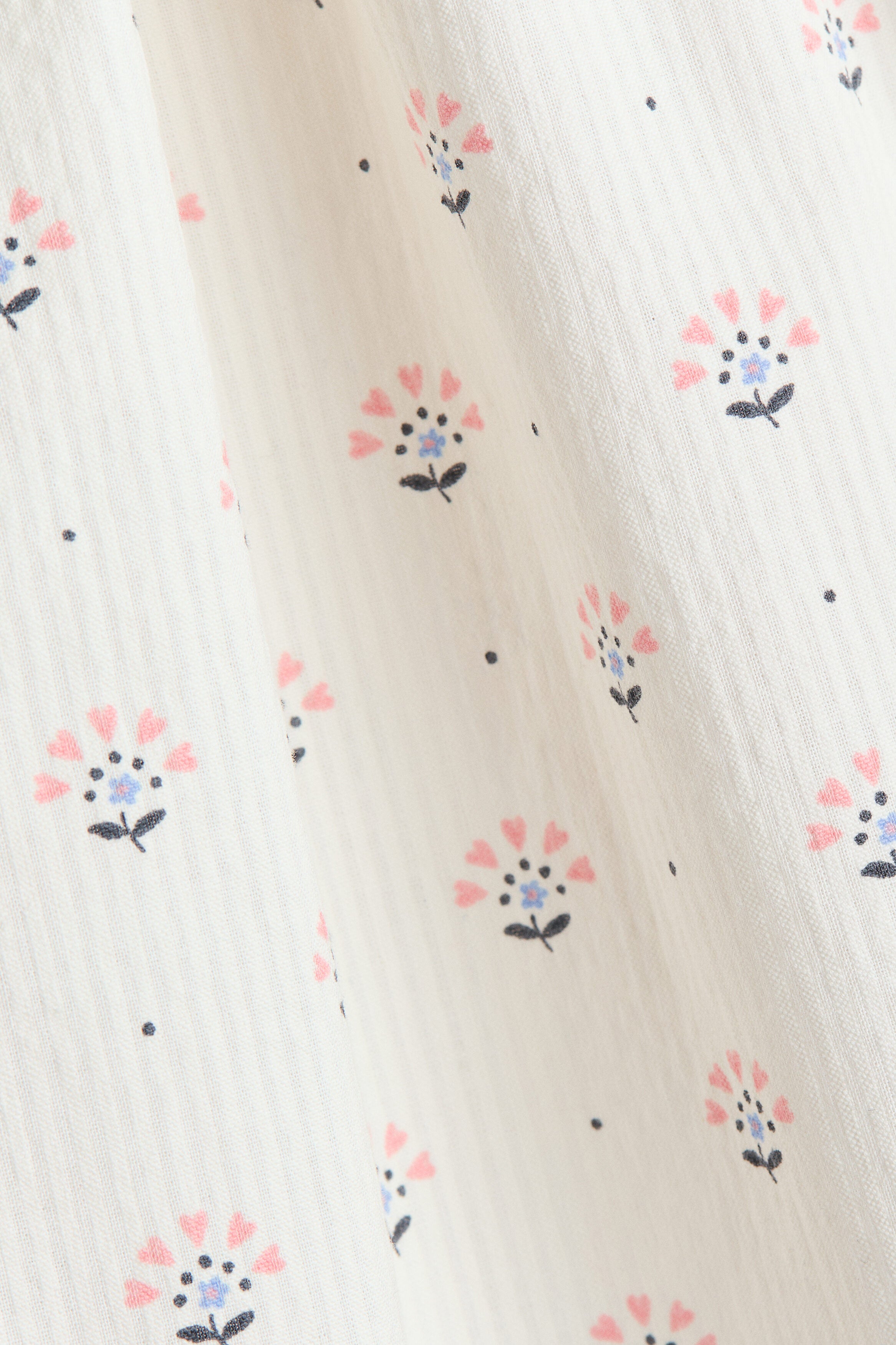Printed empire-line dress