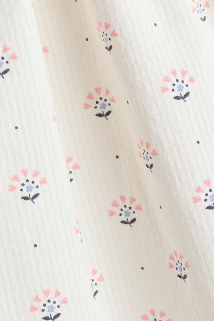Printed empire-line dress