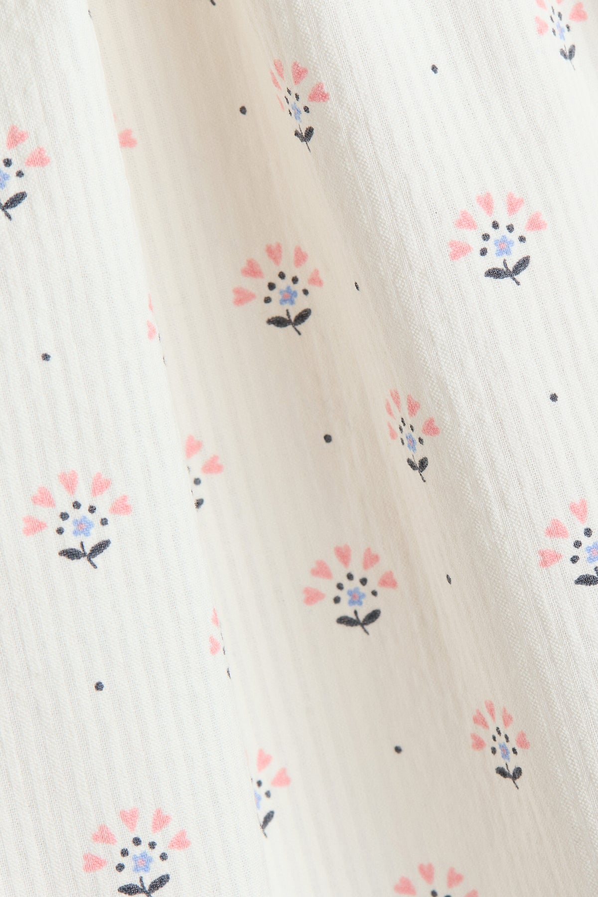 Printed empire-line dress