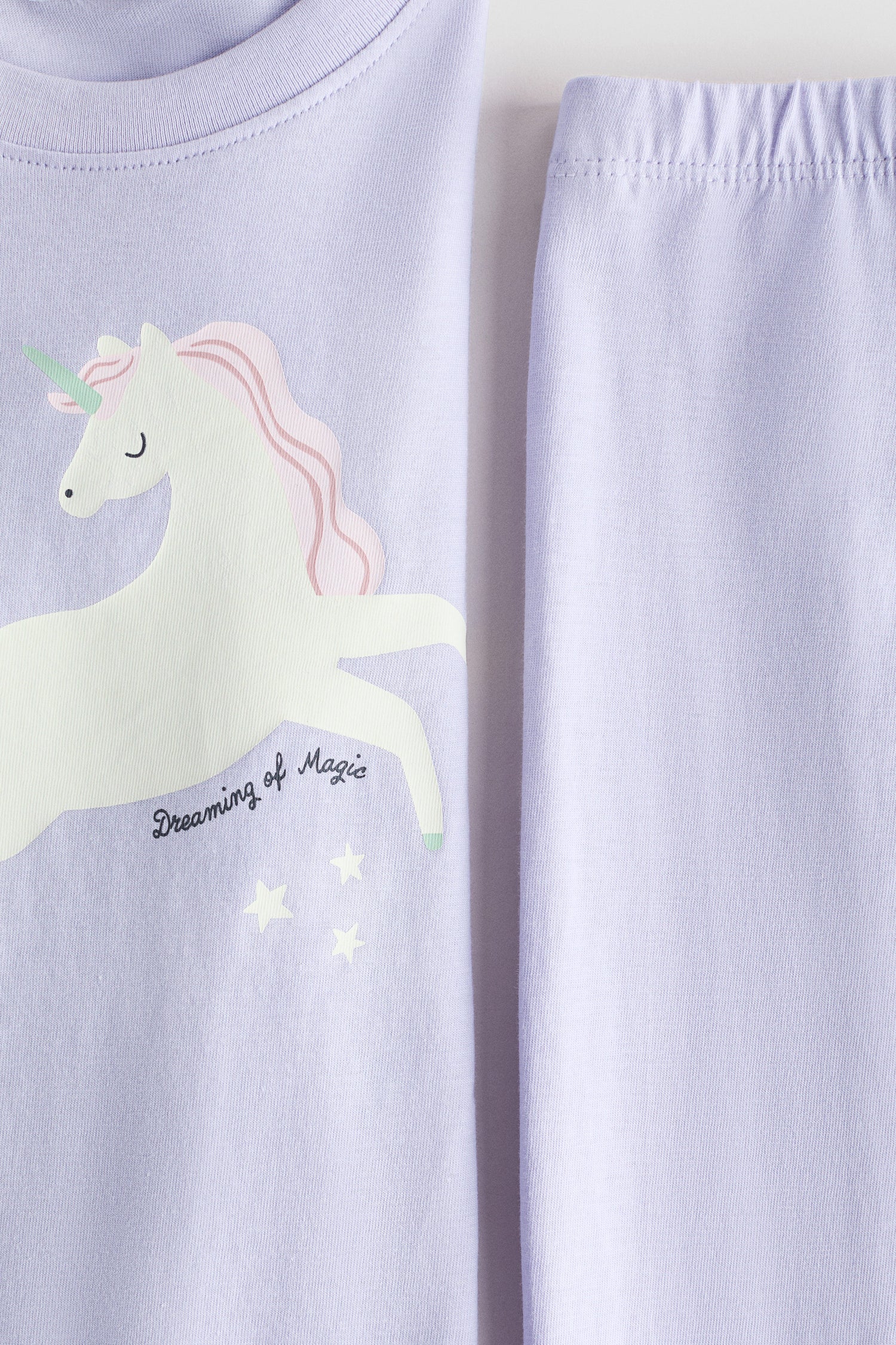 Printed cotton pyjamas