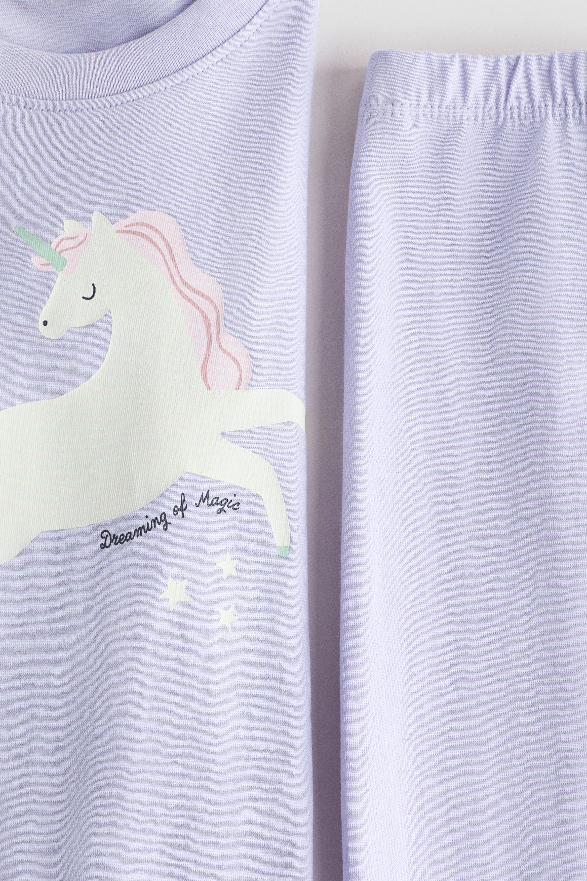 Printed cotton pyjamas