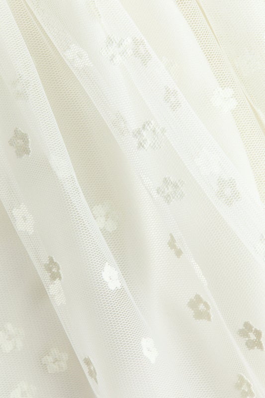 Tulle skirt dress