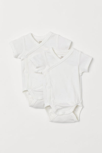 2-pack short-sleeved bodysuits