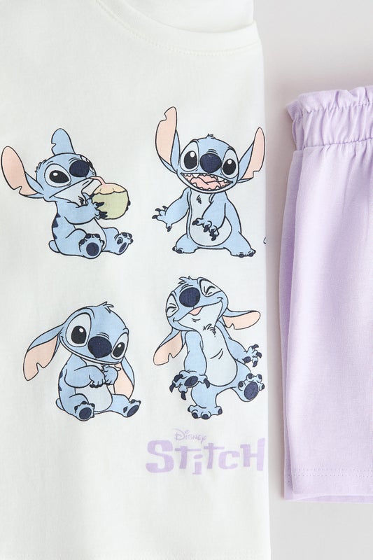 Printed cotton pyjamas