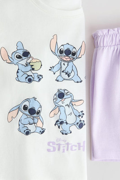 Printed cotton pyjamas