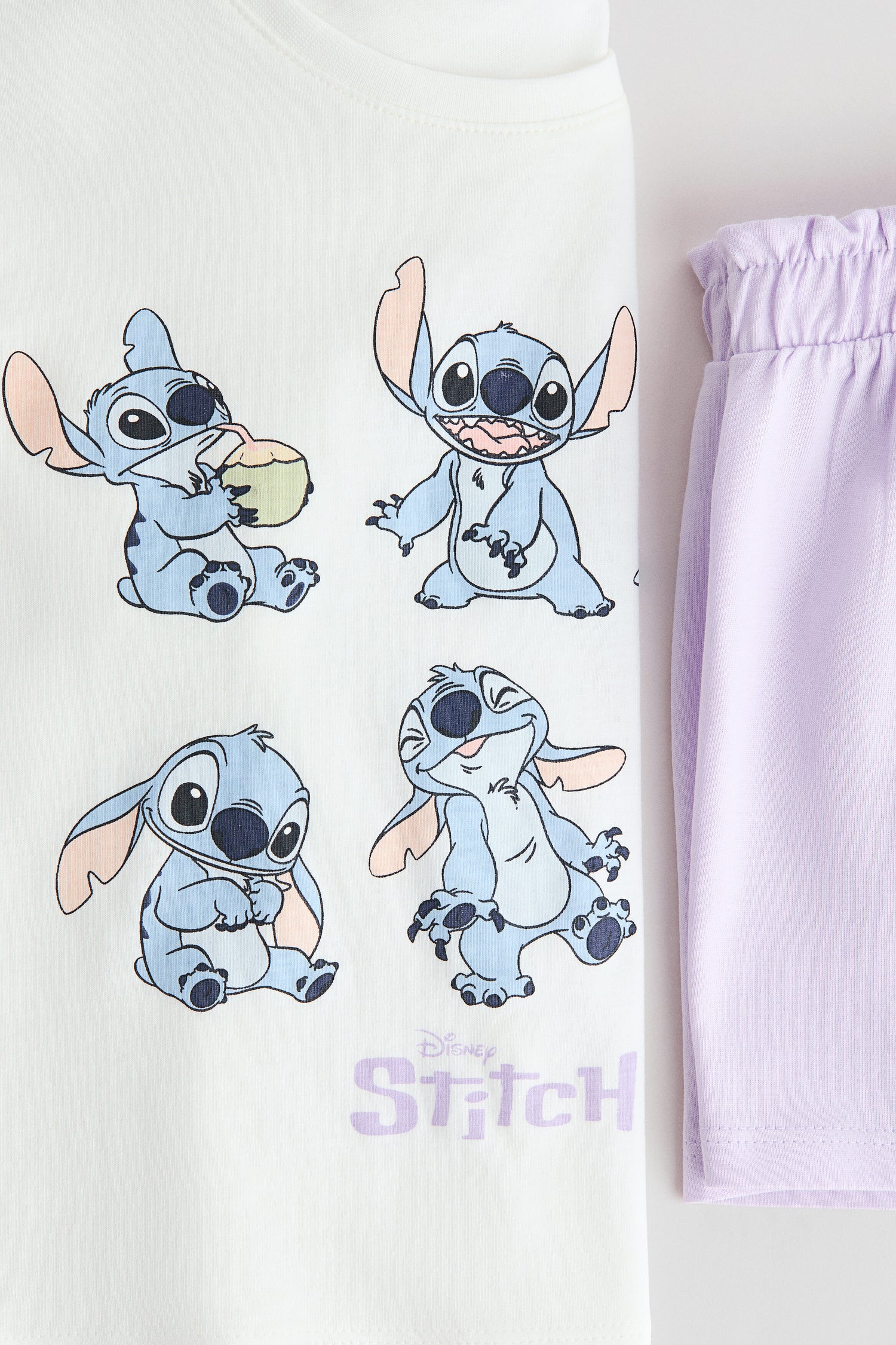 Printed cotton pyjamas