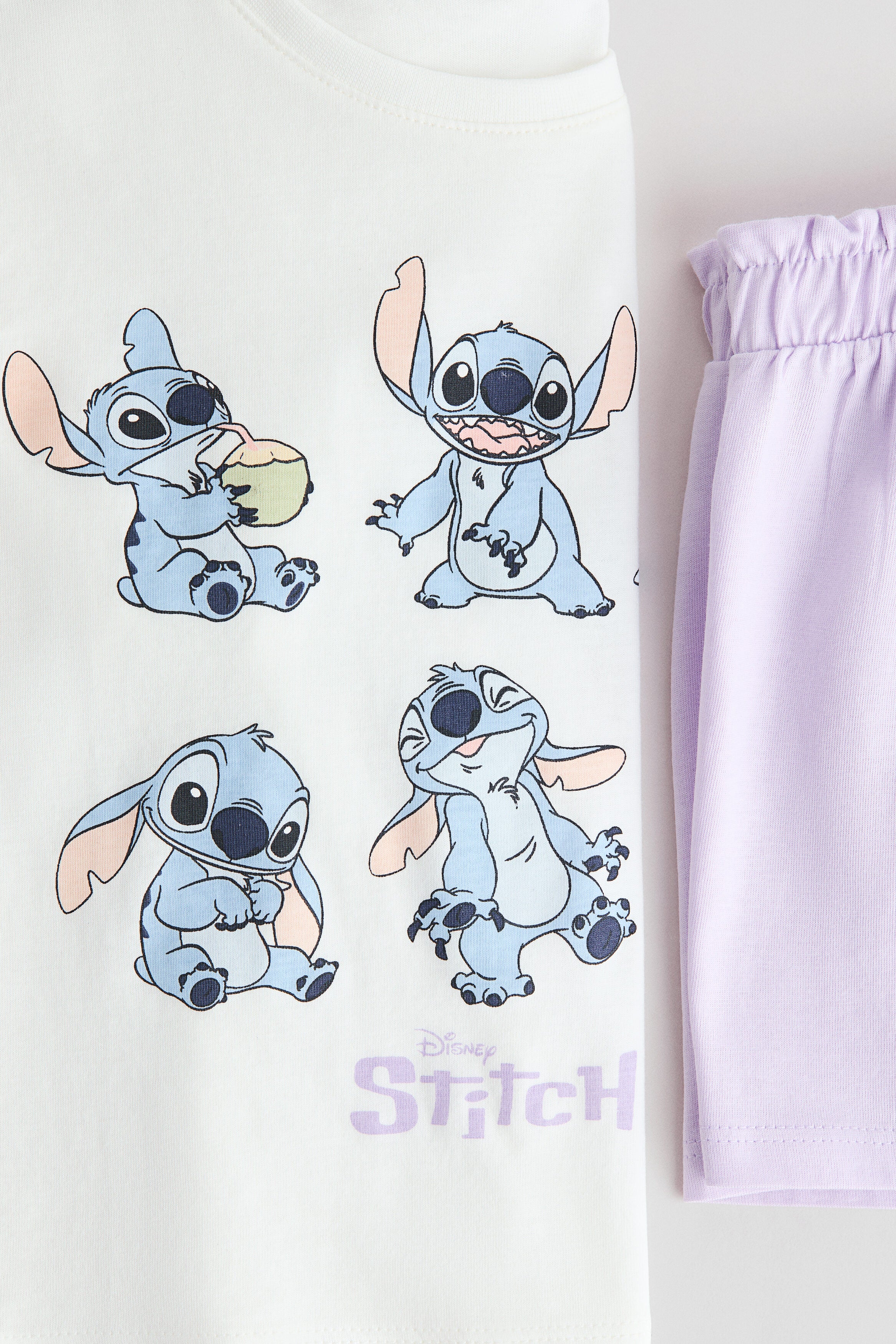 Printed cotton pyjamas