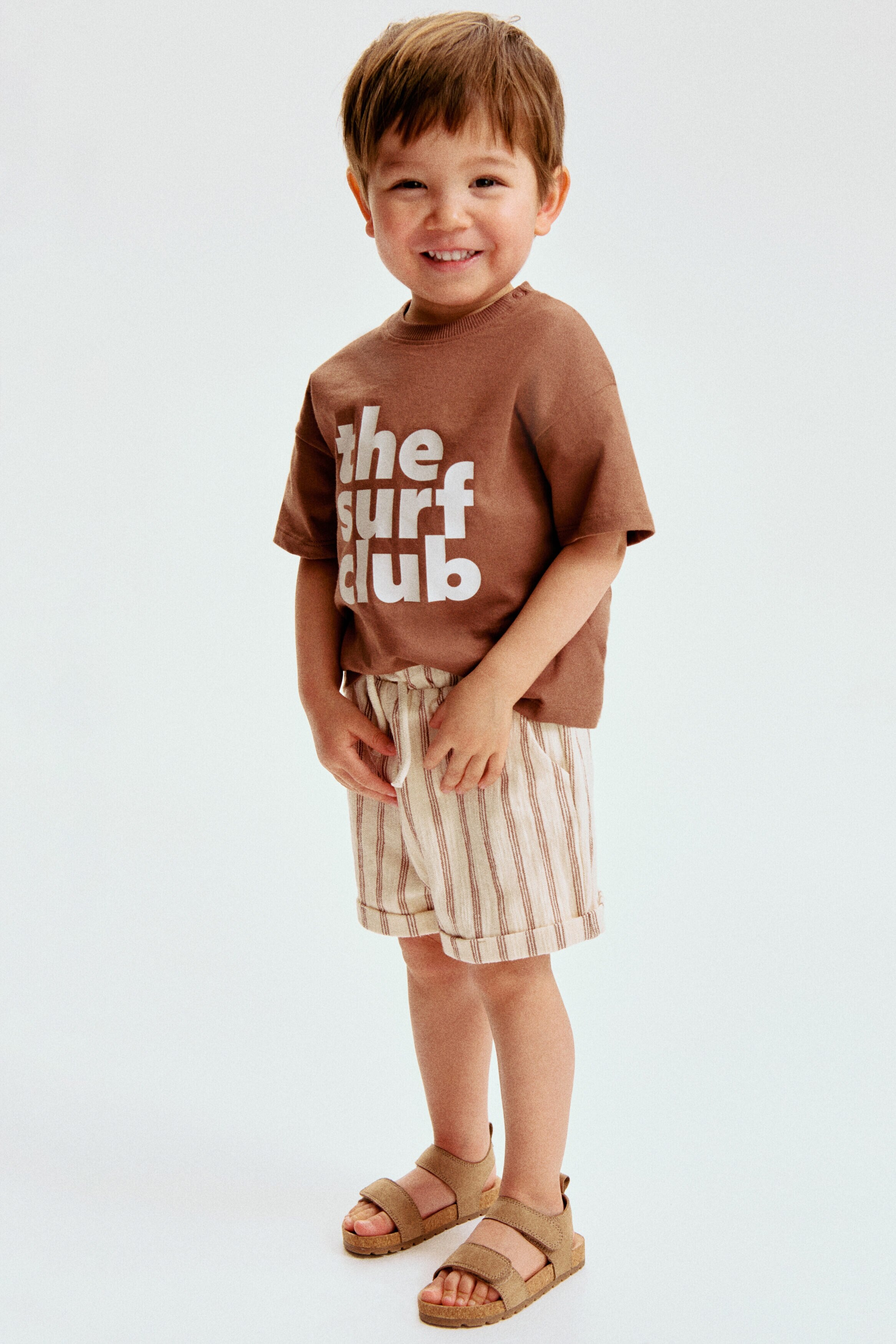 Cotton jersey shorts