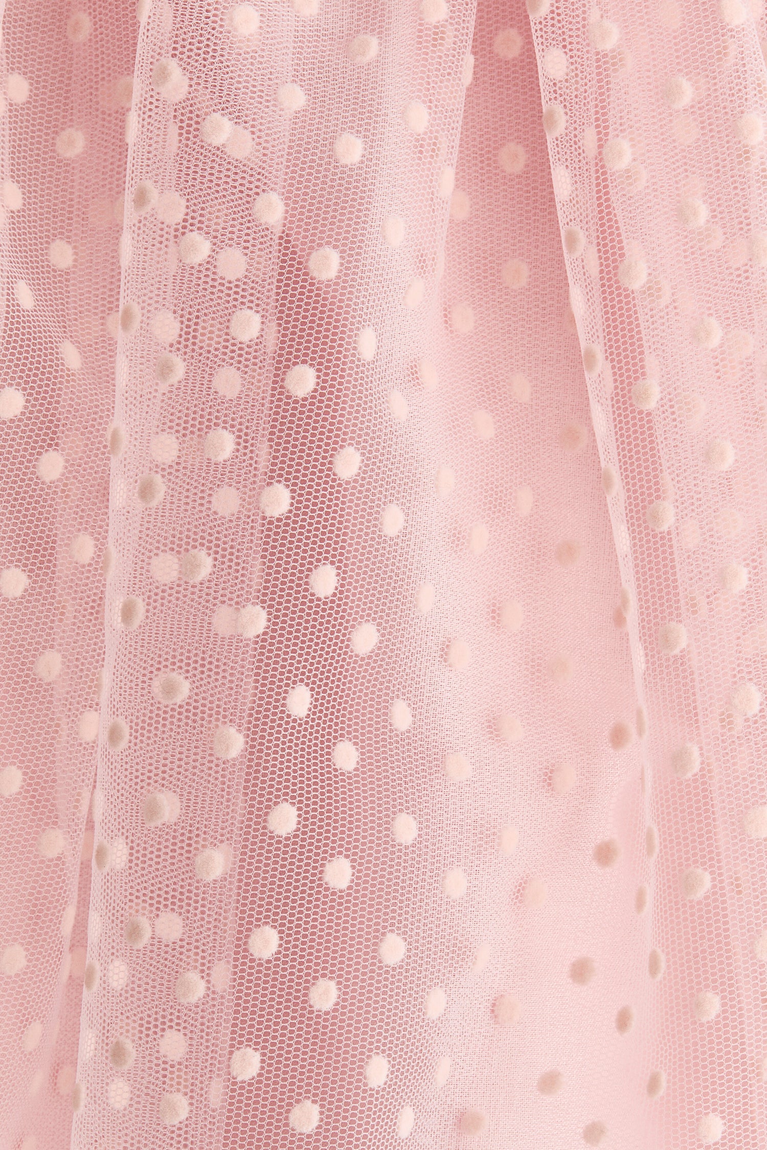 Glittery tulle skirt