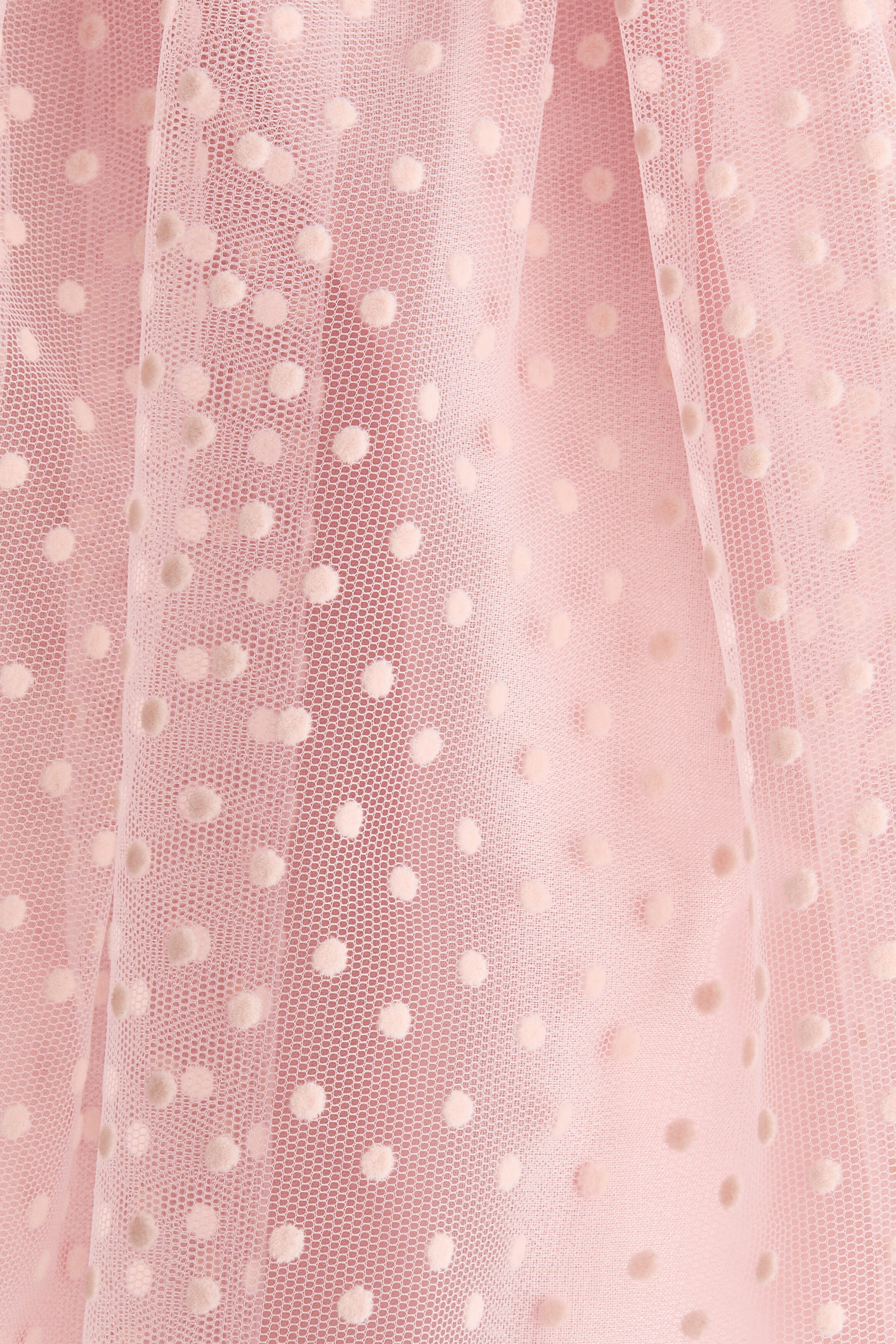 Glittery tulle skirt