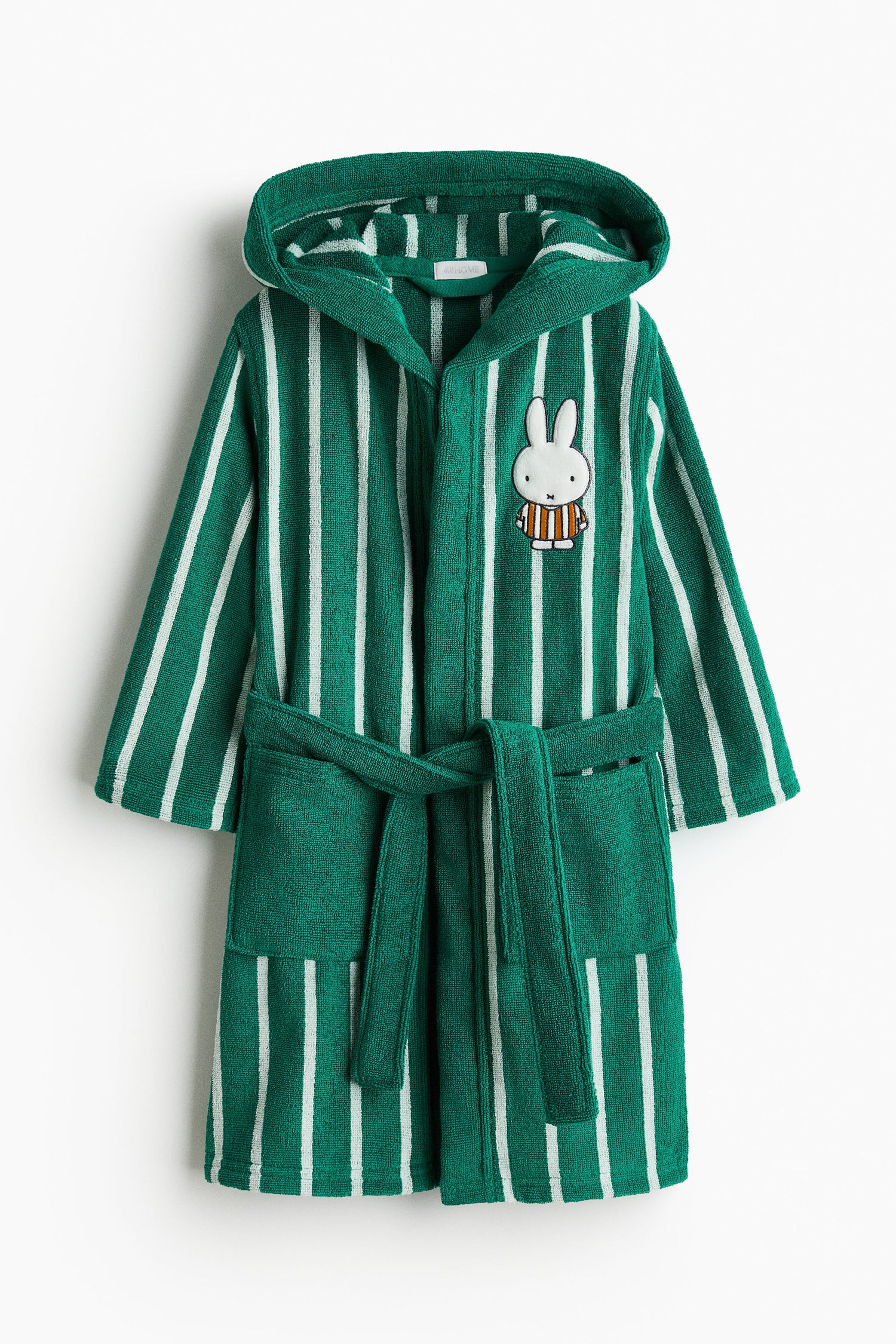 Appliquéd dressing gown