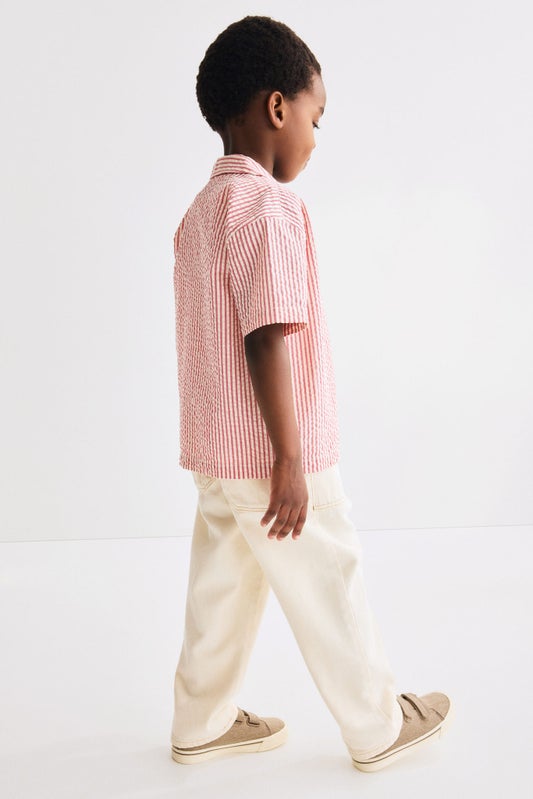 Seersucker resort shirt