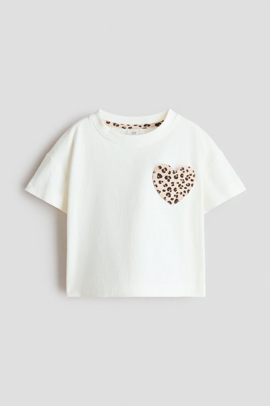Motif-detail T-shirt