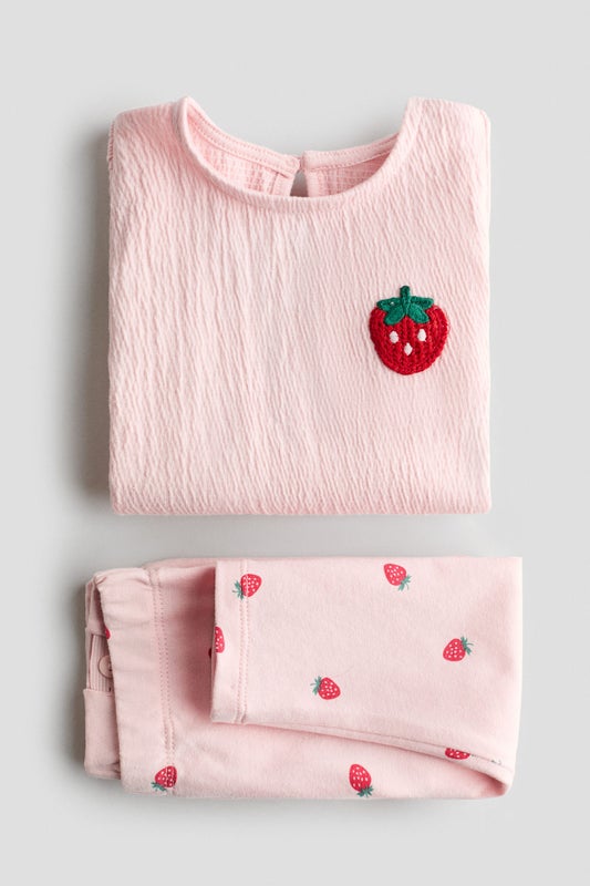 2-piece top and leggings set