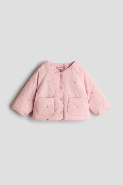 Embroidery-detail jacket