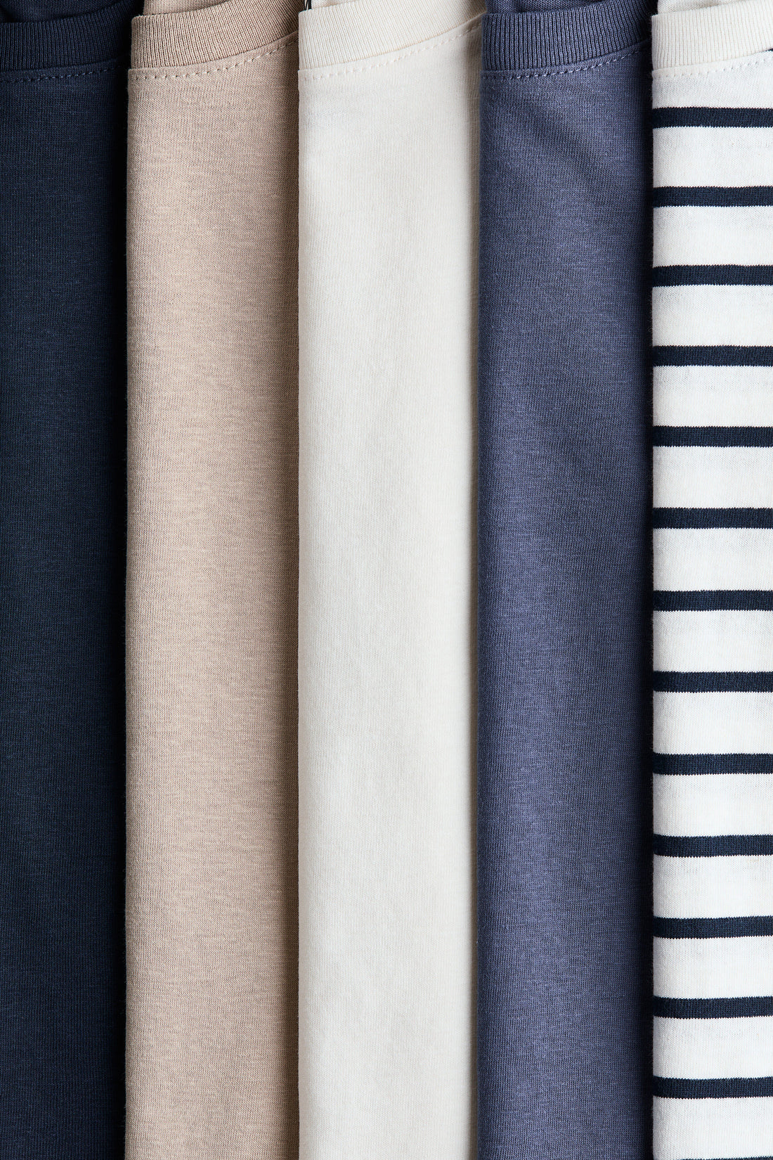5-pack cotton jersey tops