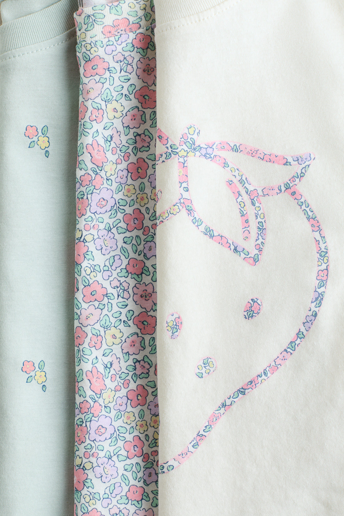 3-pack printed T-shirts