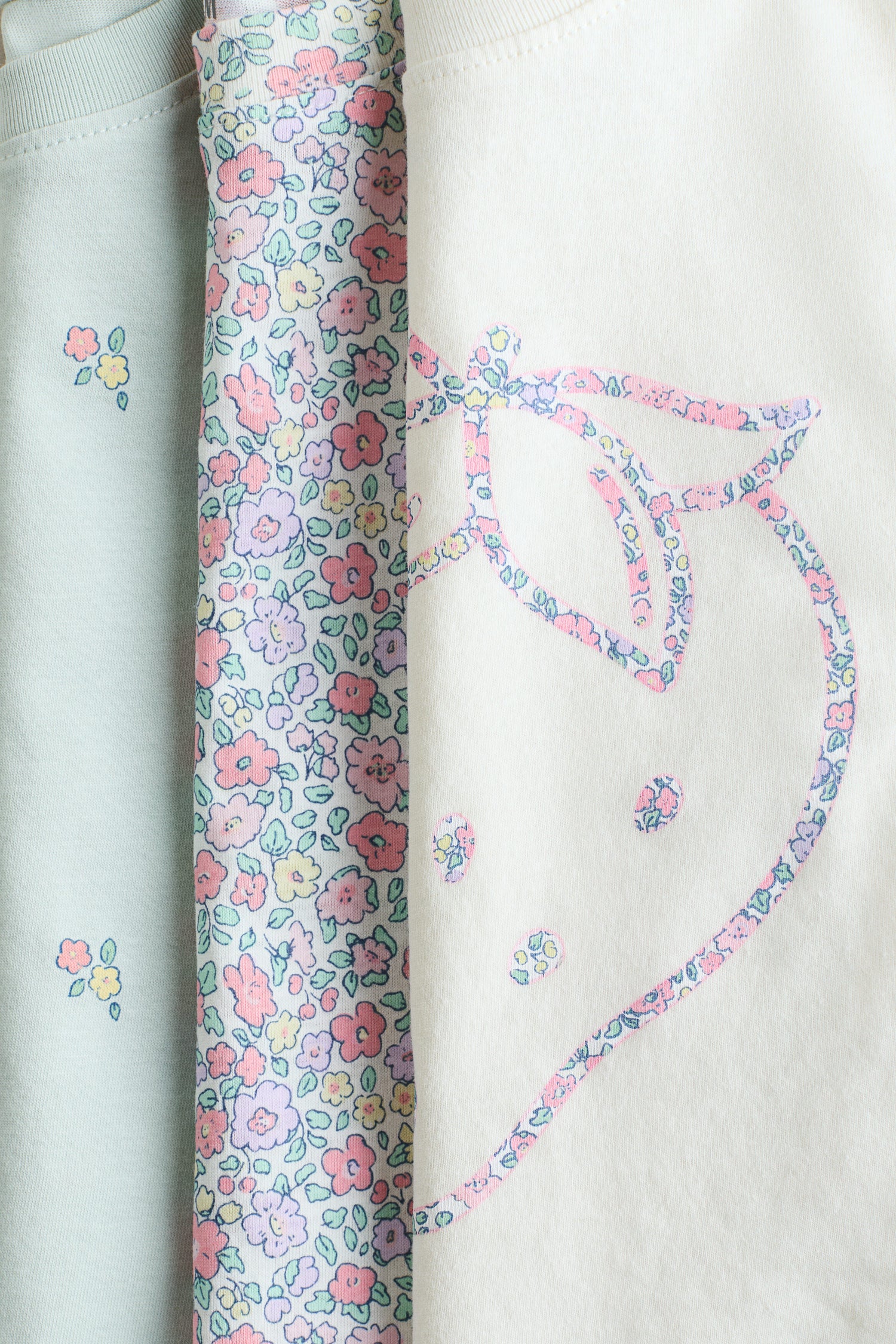 3-pack printed T-shirts