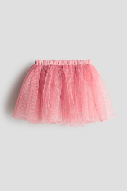Glittery tulle skirt