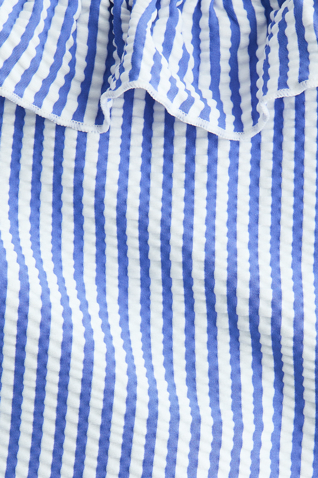 Frill-trimmed swimsuit