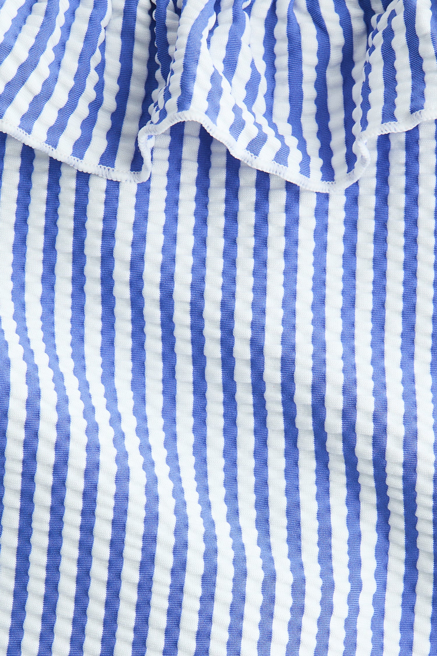 Frill-trimmed swimsuit