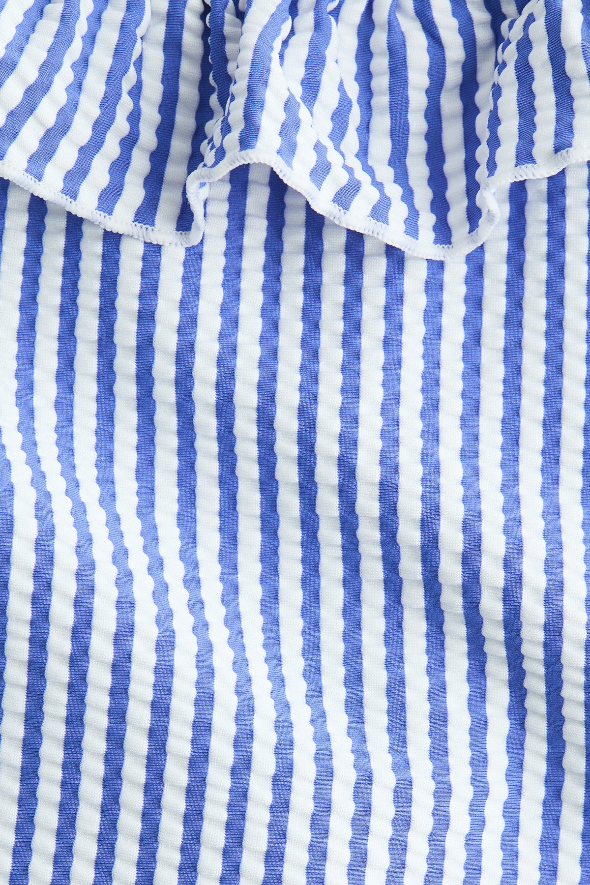 Frill-trimmed swimsuit