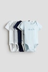 5-pack cotton bodysuits