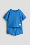 2-piece waffled cotton set
