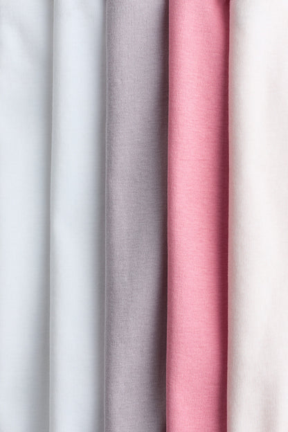 5-pack cotton bodysuits