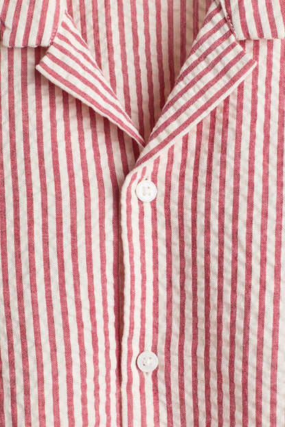 Seersucker resort shirt