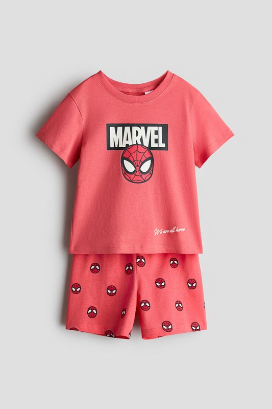Printed cotton pyjamas