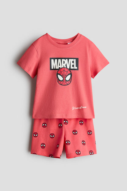 Printed cotton pyjamas - Red Spider Man / 8-10 Years