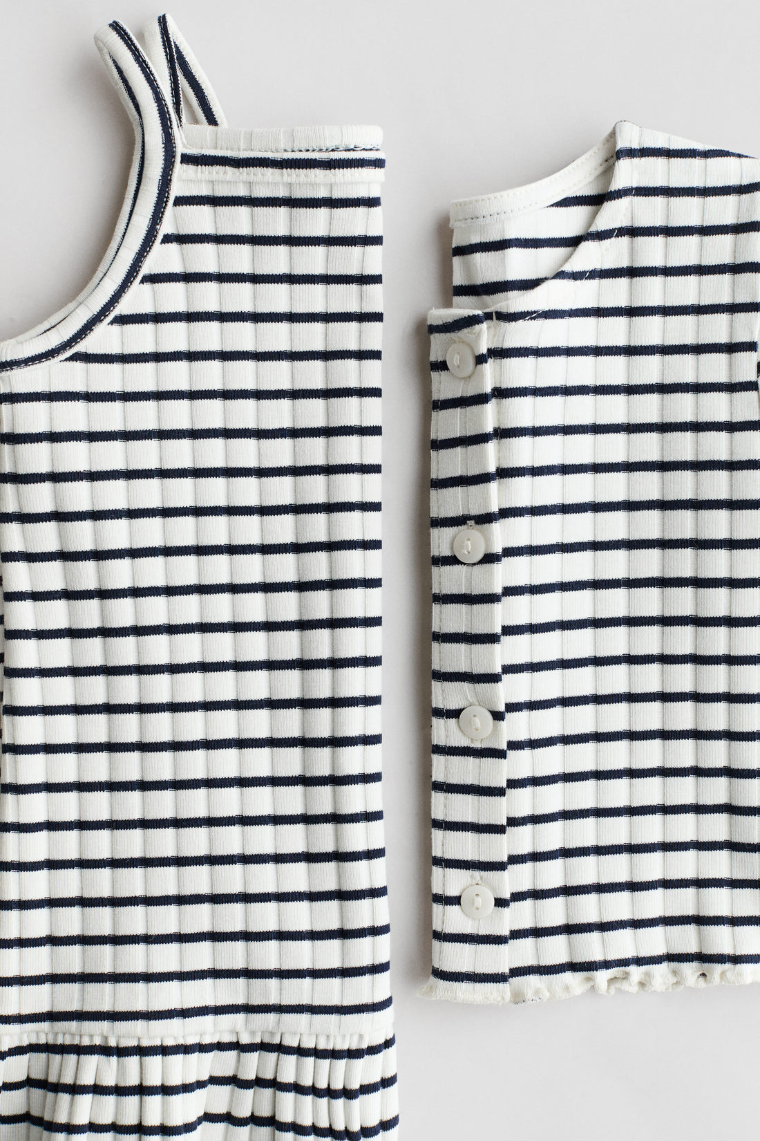 2-piece dress and cardigan set
