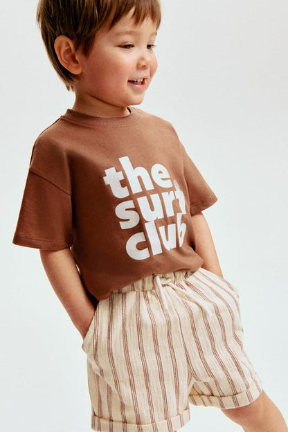 Cotton jersey shorts