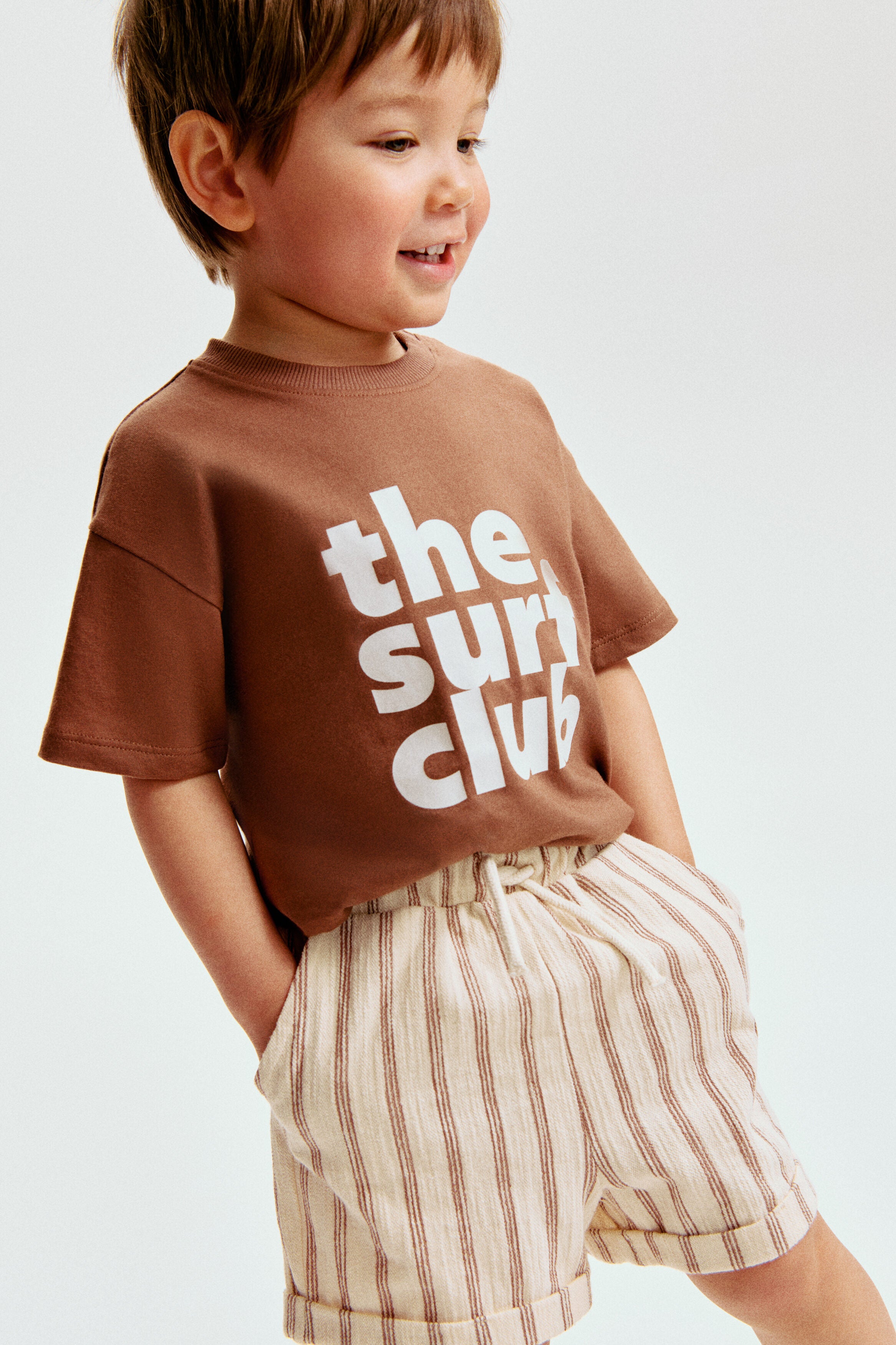 Cotton jersey shorts - 12M