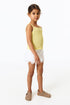 Embellished strappy top - Light Yellow / 8-10 Years