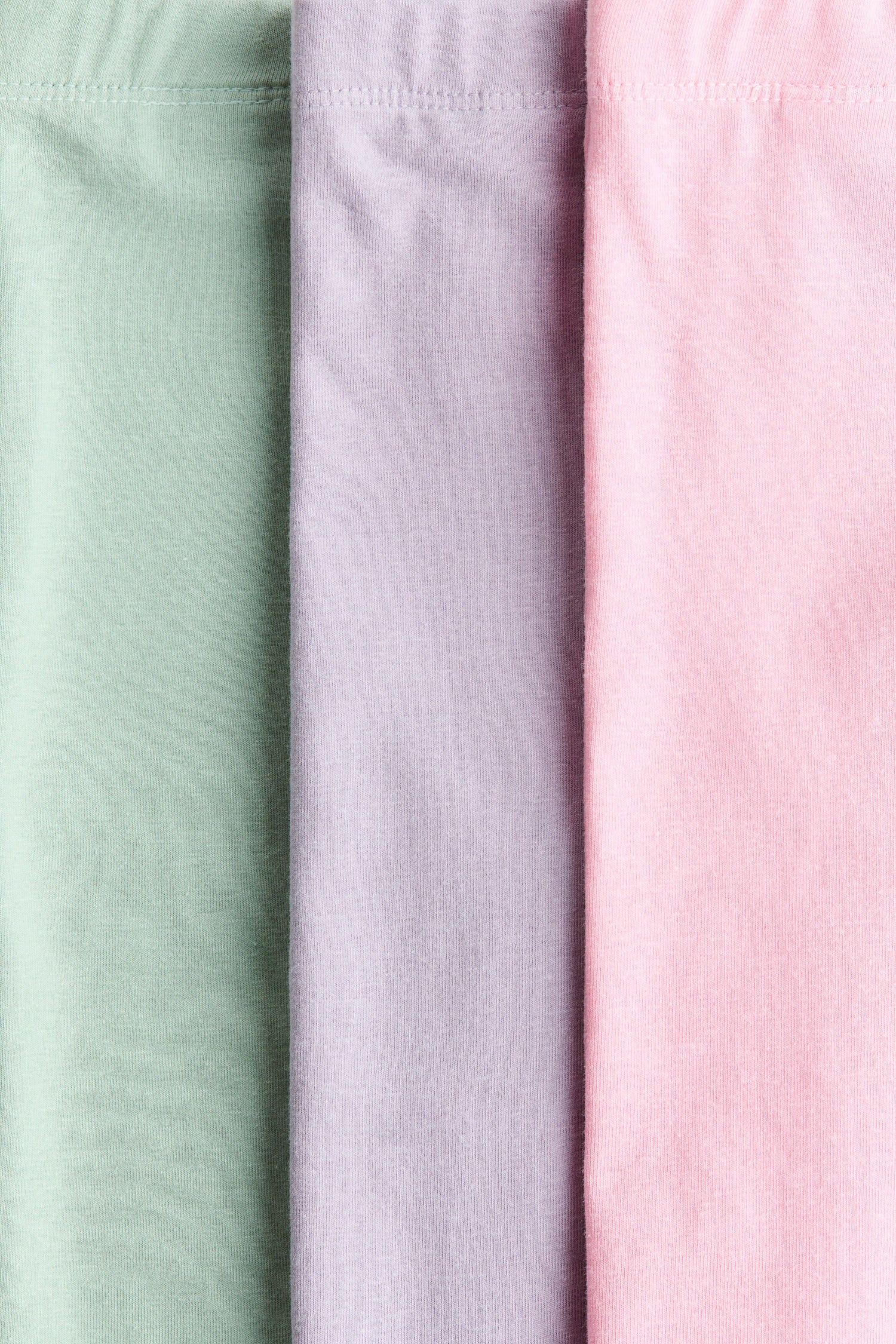 3-pack cotton jersey leggings