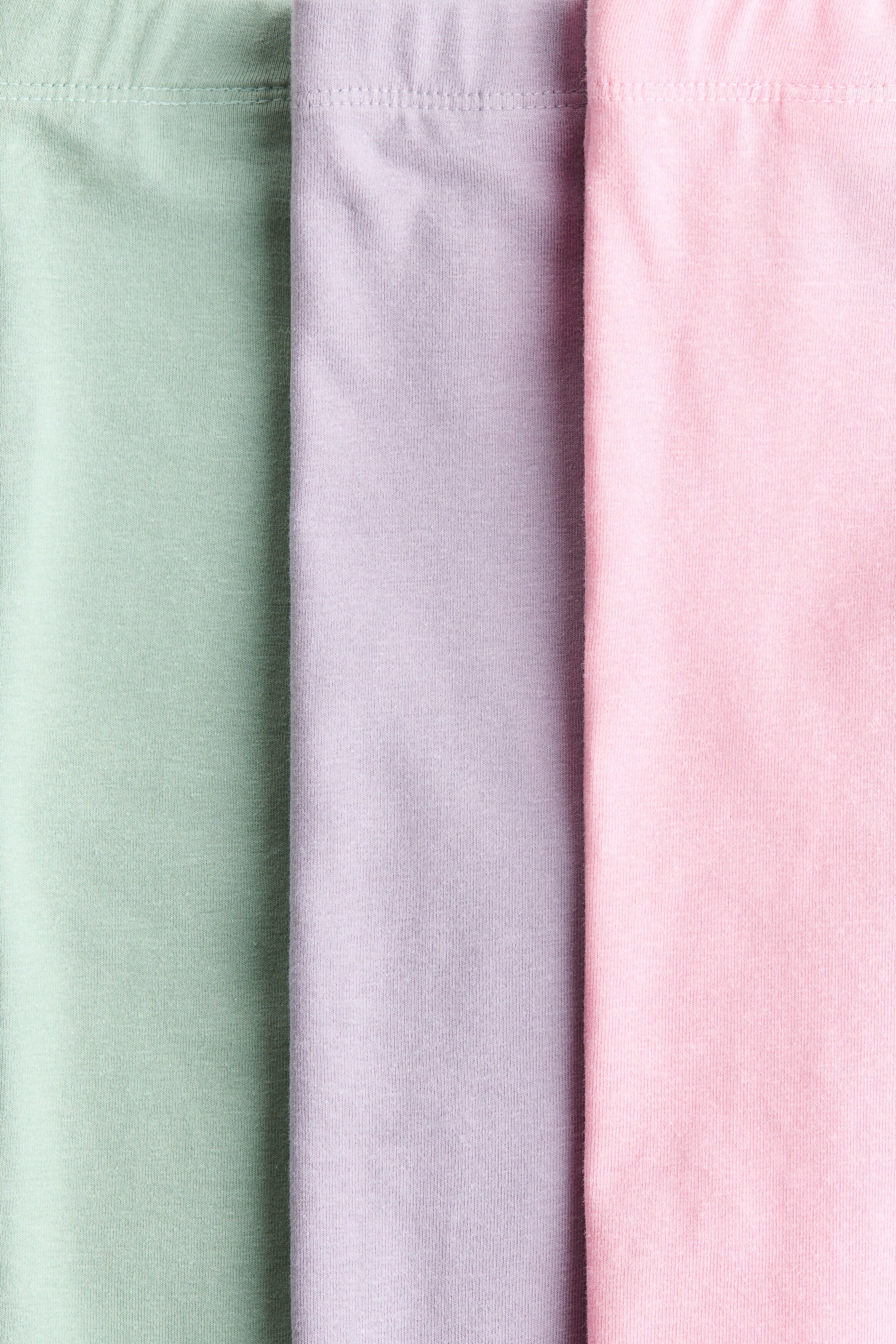 3-pack cotton jersey leggings