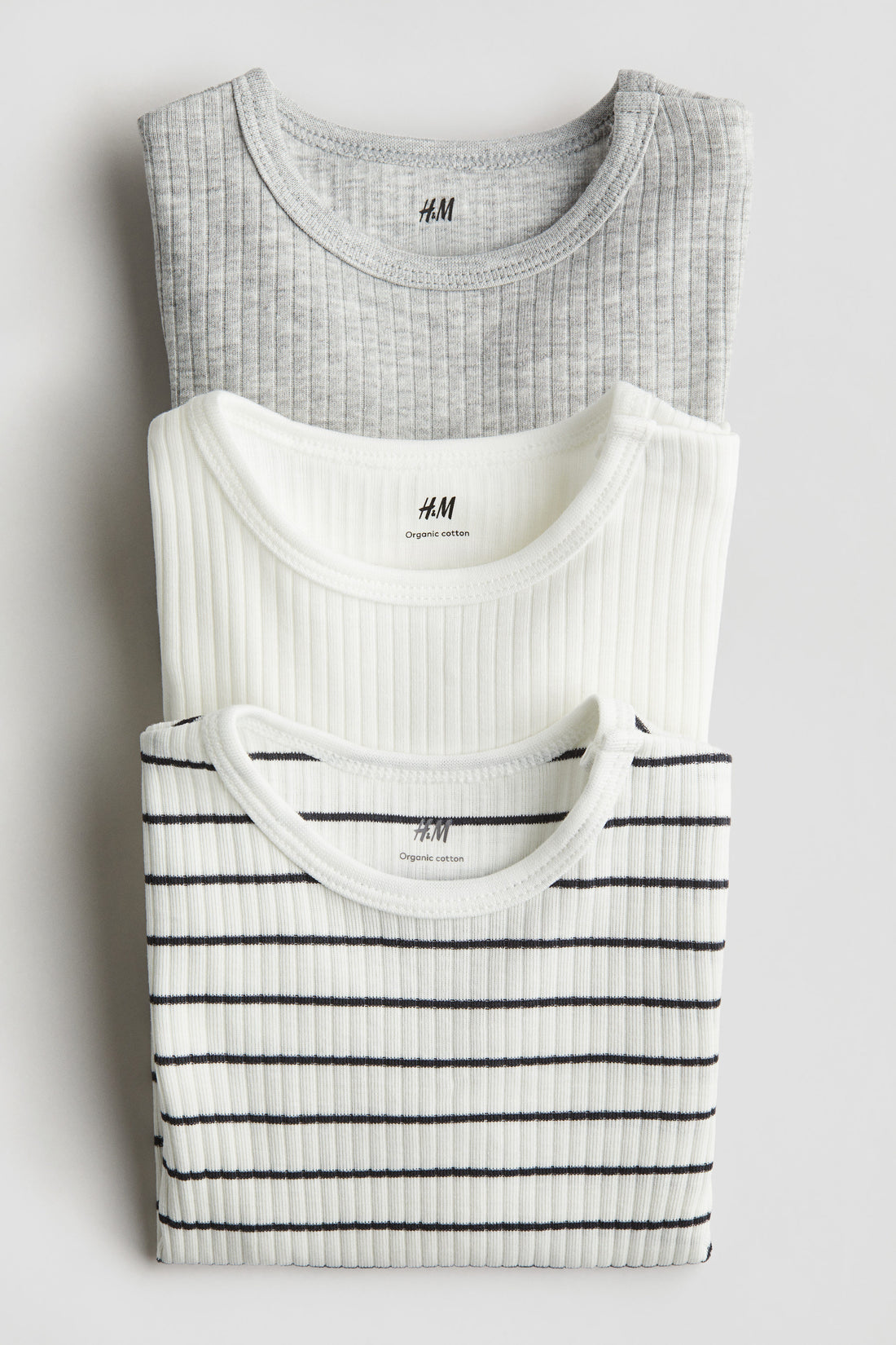 3-pack ribbed bodysuits