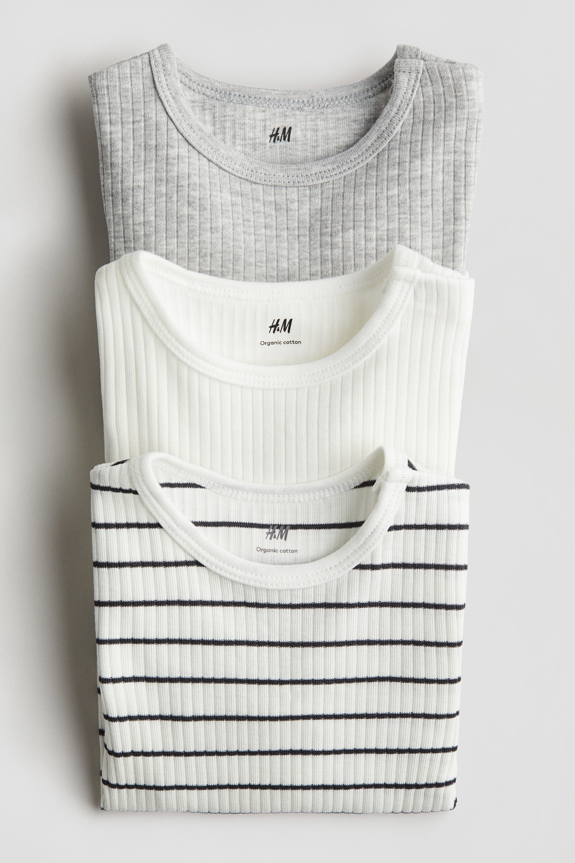 3-pack ribbed bodysuits