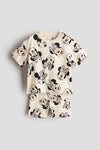 2-piece printed cotton set