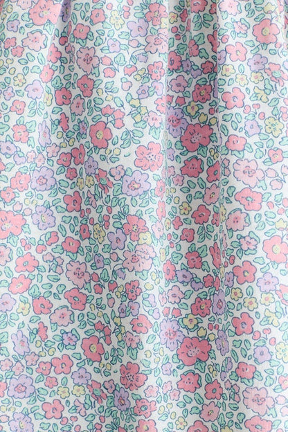 Patterned cotton dress