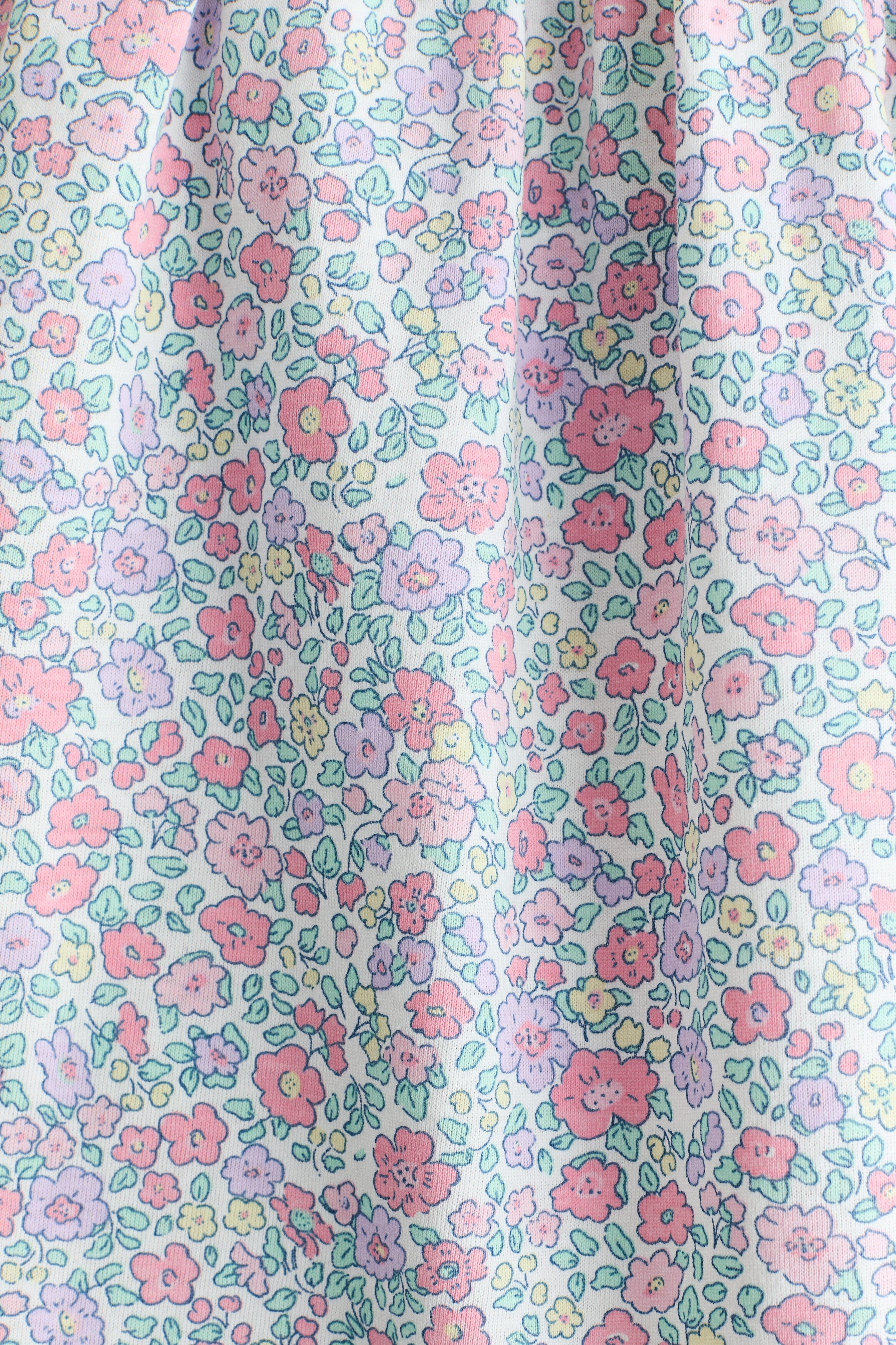Patterned cotton dress