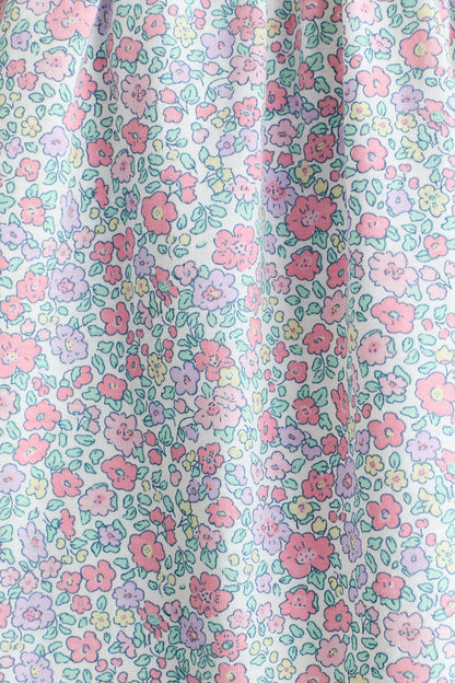 Patterned cotton dress