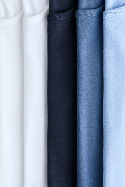 5-pack cotton vest tops