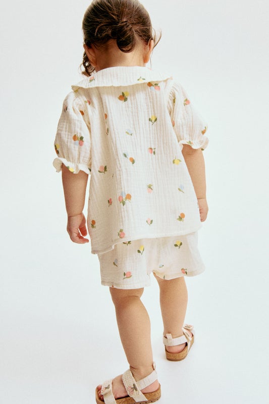 2-piece cotton muslin set