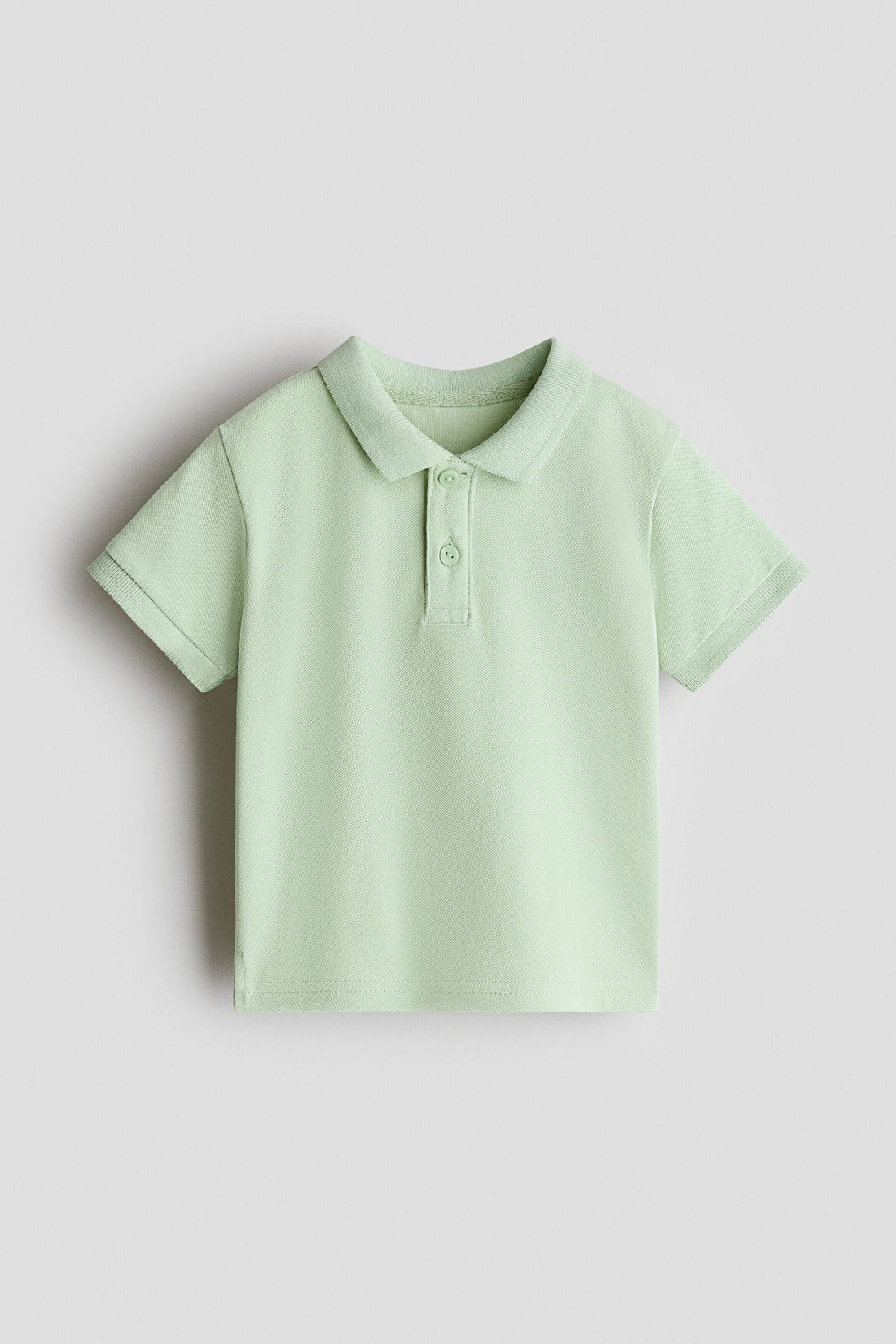 Cotton piqué polo shirt - 12M