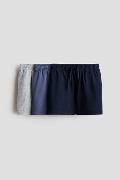 3-pack cotton jersey shorts